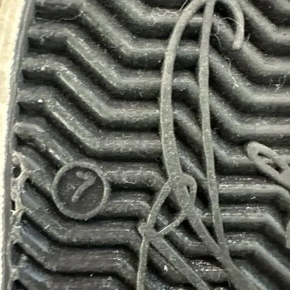 Vintage Havana Metallic Star Sneakers Women's 7 White Gold Snake Preowned - Picture 7 of 10